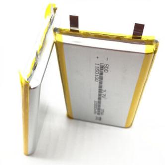 全新A品3.7V聚合物鋰電池1160100 10000mAh大容量耐高溫電芯詳解